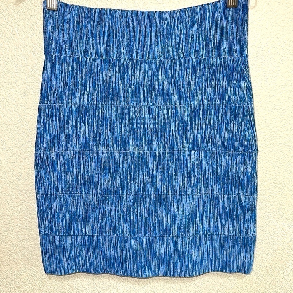 BCBG MAXAZRIA Blue Skirt